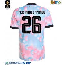 Maglie da calcio Belgio Matias Fernandez-Pardo #26 Seconda Maglia Mondiali 2026  Manica Corta